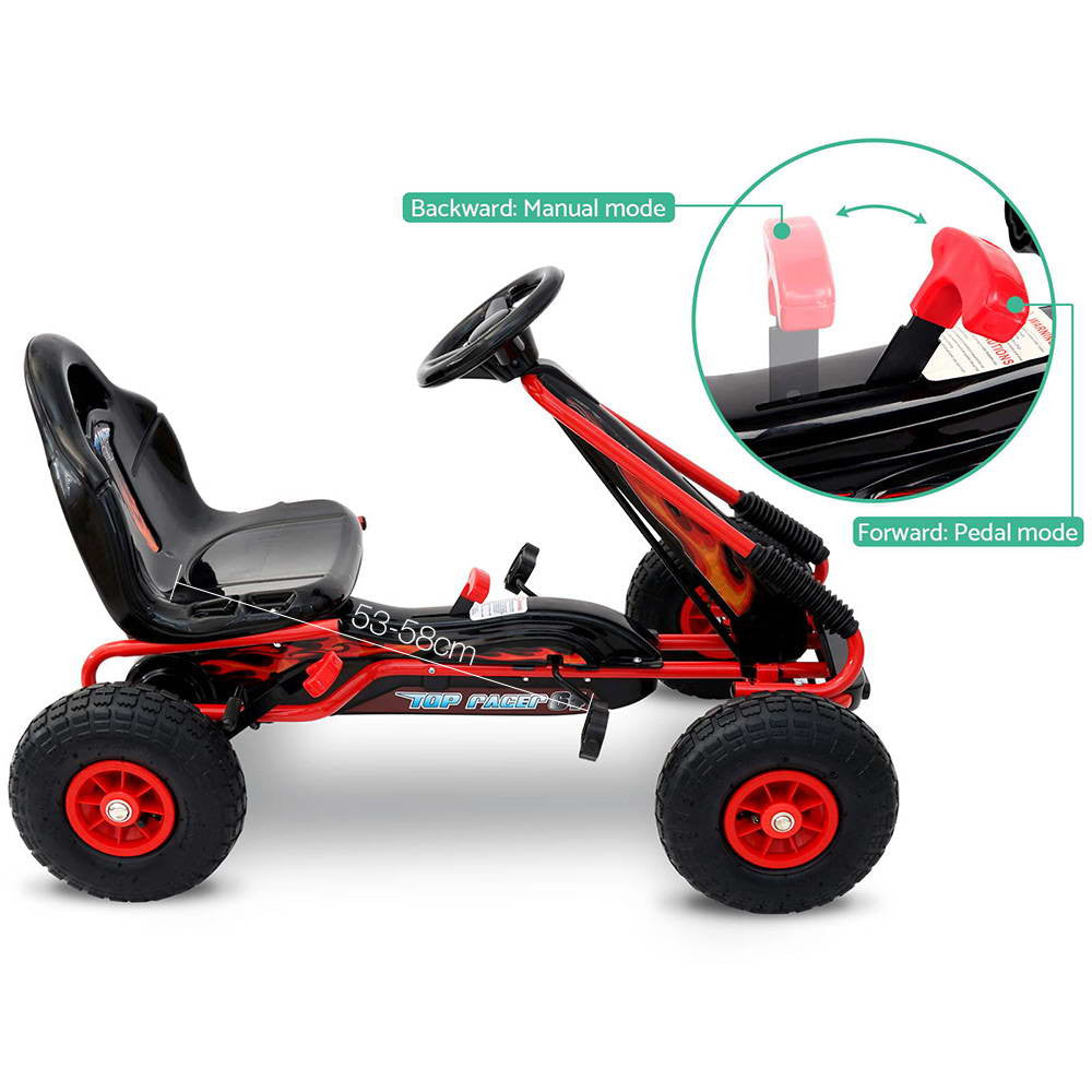 Kids Pedal Go Kart - Red