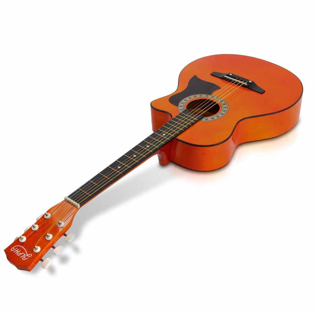 Acoustic Cutaway Steel-Stringed Guitar 38"