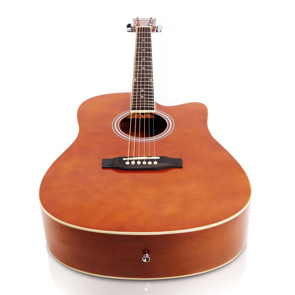 Acoustic Cutaway Steel-Stringed Guitar 41"