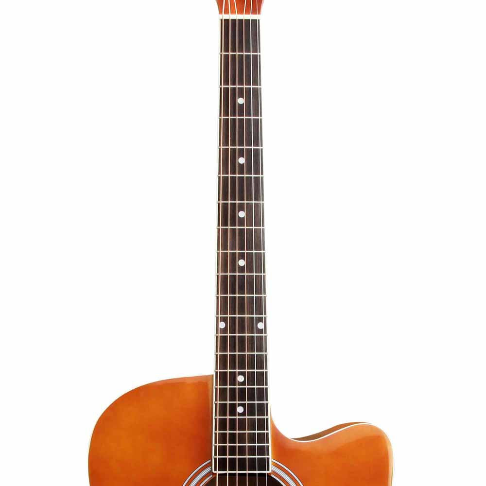 Acoustic Cutaway Steel-Stringed Guitar 41"