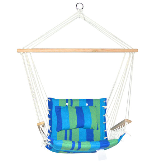 Hammock Swing Chair Blue Green