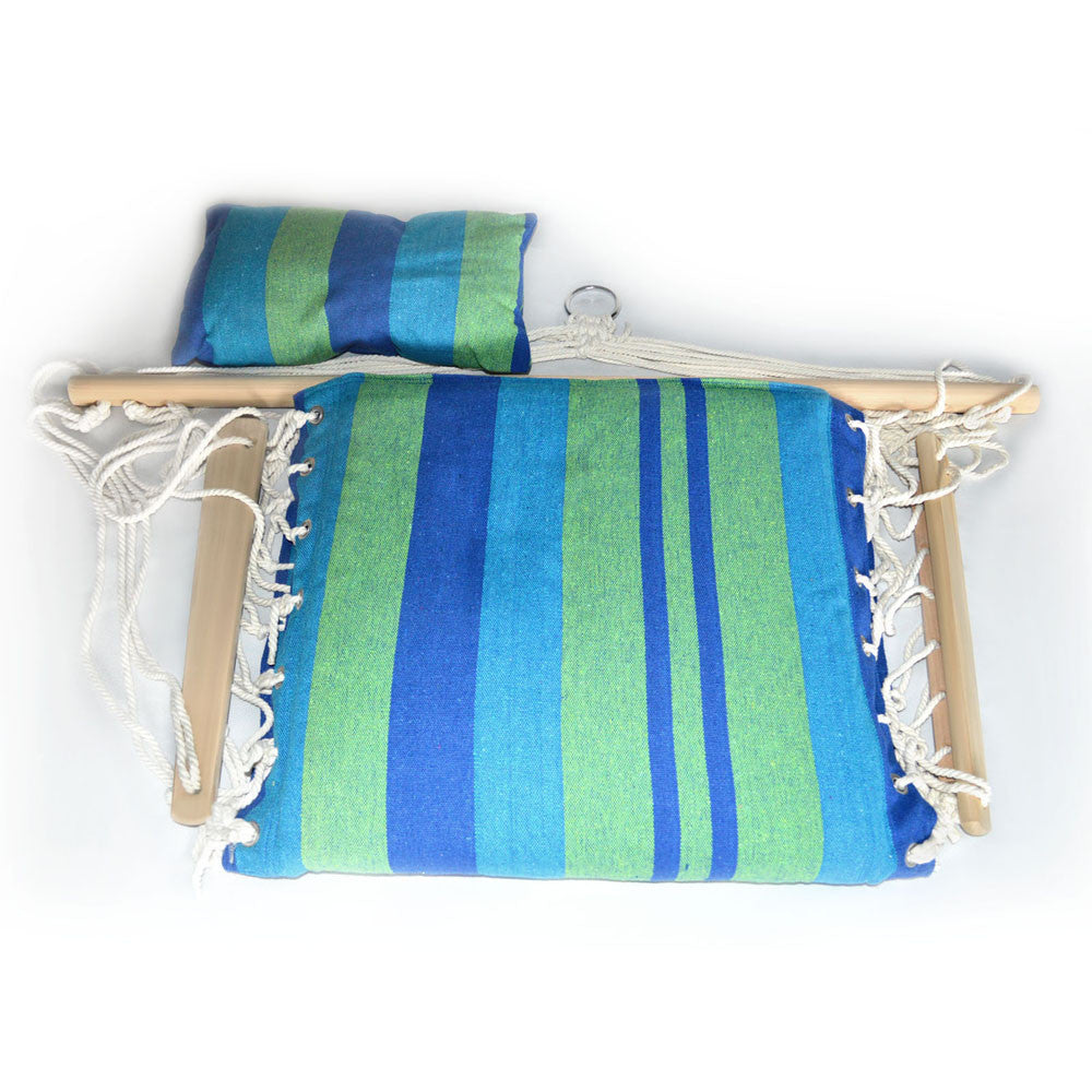 Hammock Swing Chair Blue Green