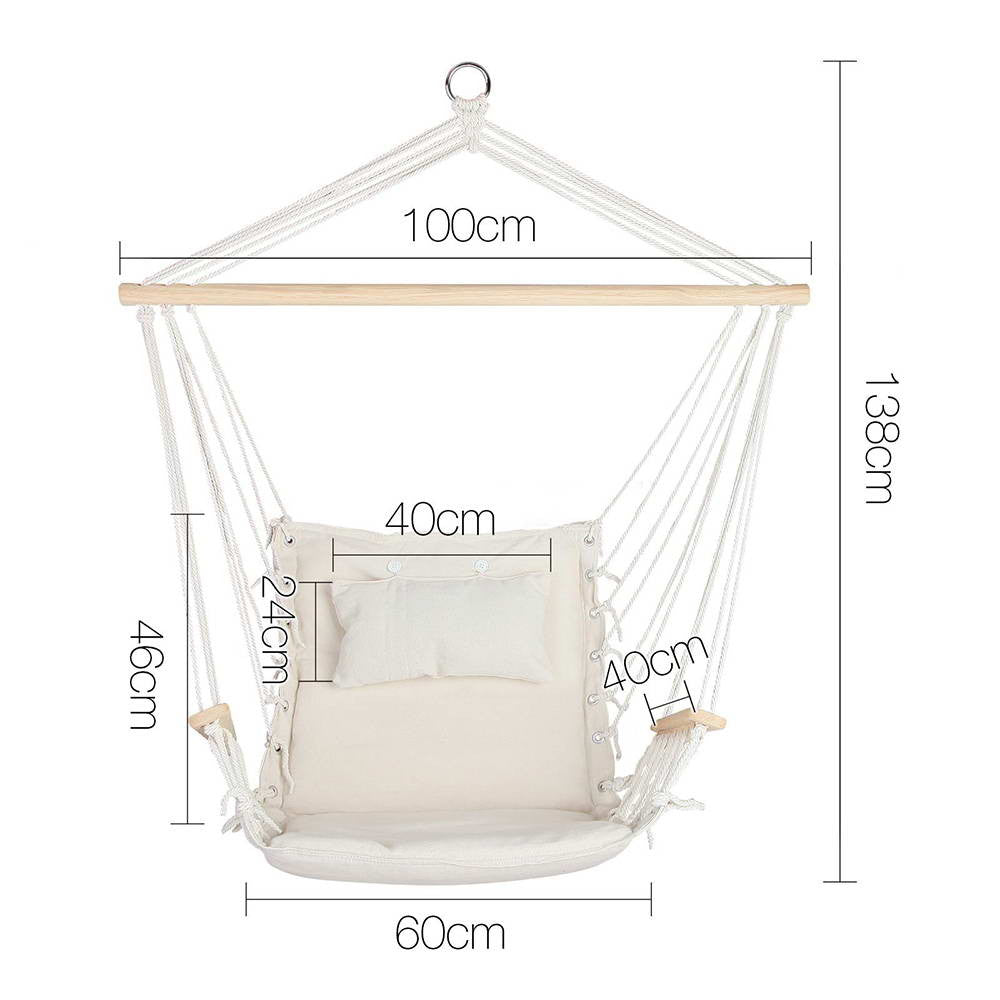 Hammock Swing Chair Cream