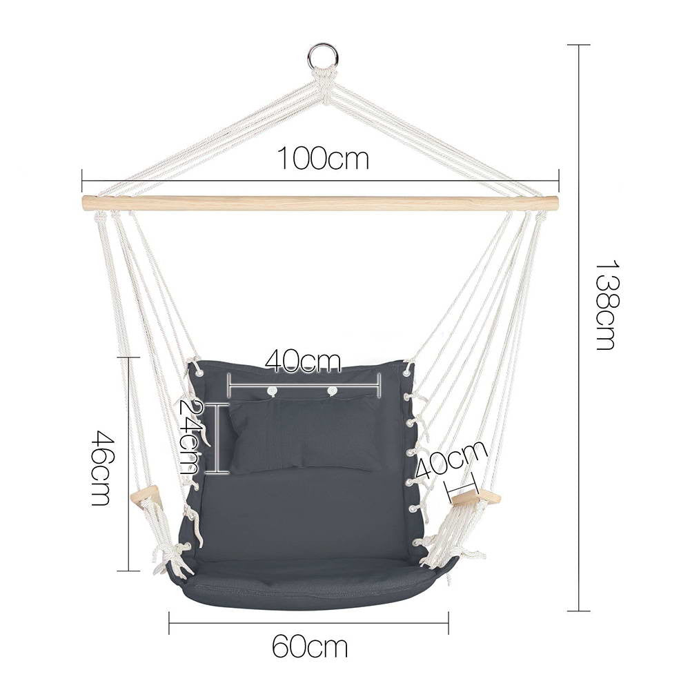 Hammock Swing Chair Grey