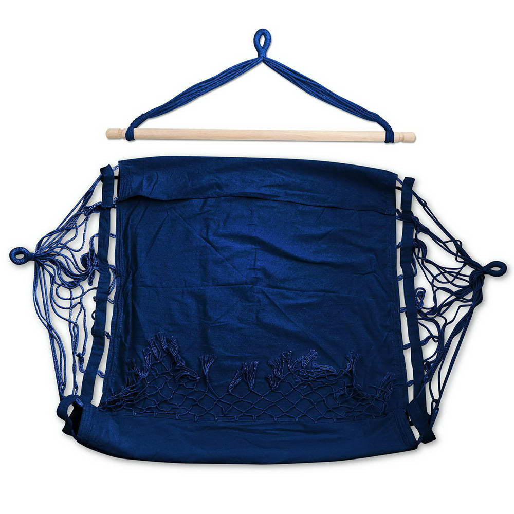 Navy Hanging Hammock Chair