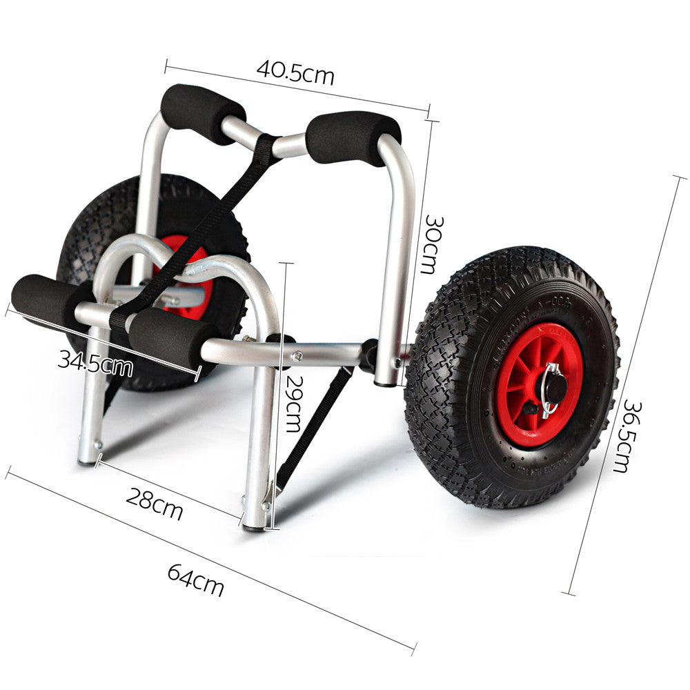 Heavy Duty Aluminium Kayak Trolley – 100KG