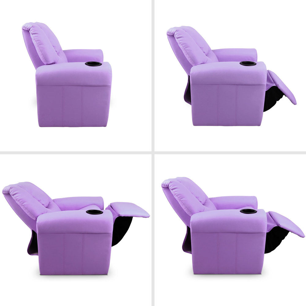 Kids Recliner - Purple