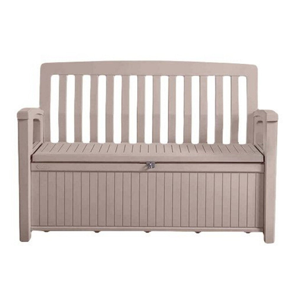 Keter Patio Storage Bench Taupe