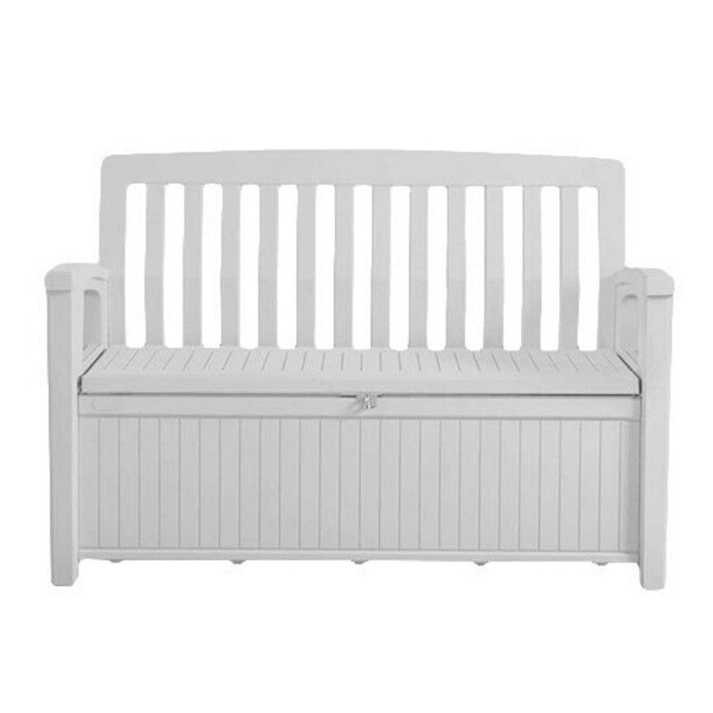 Keter Patio Storage Bench White