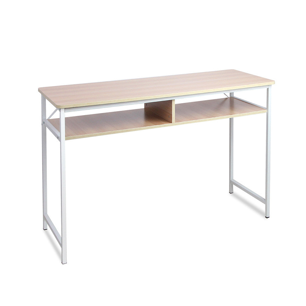 Study Work Desk Natural Wood – 77CM