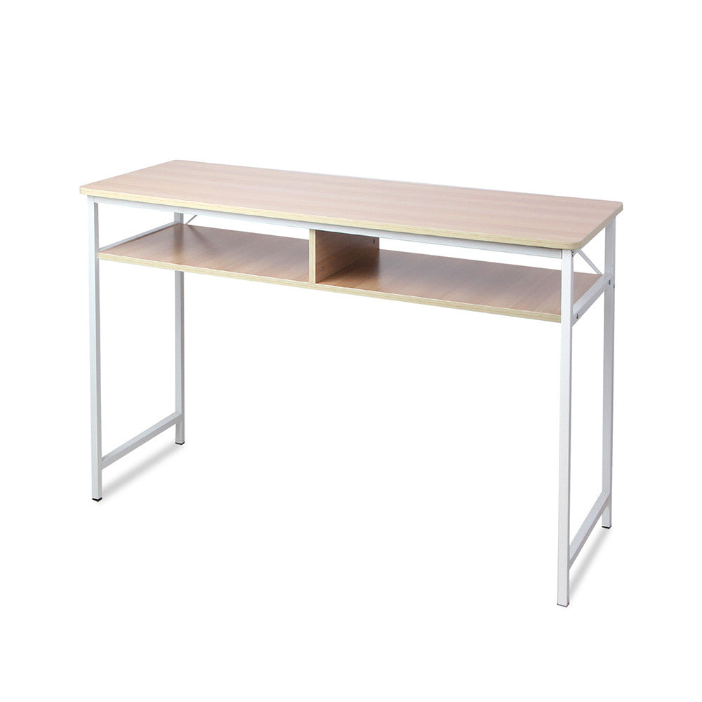 Study Work Desk Natural Wood – 77CM