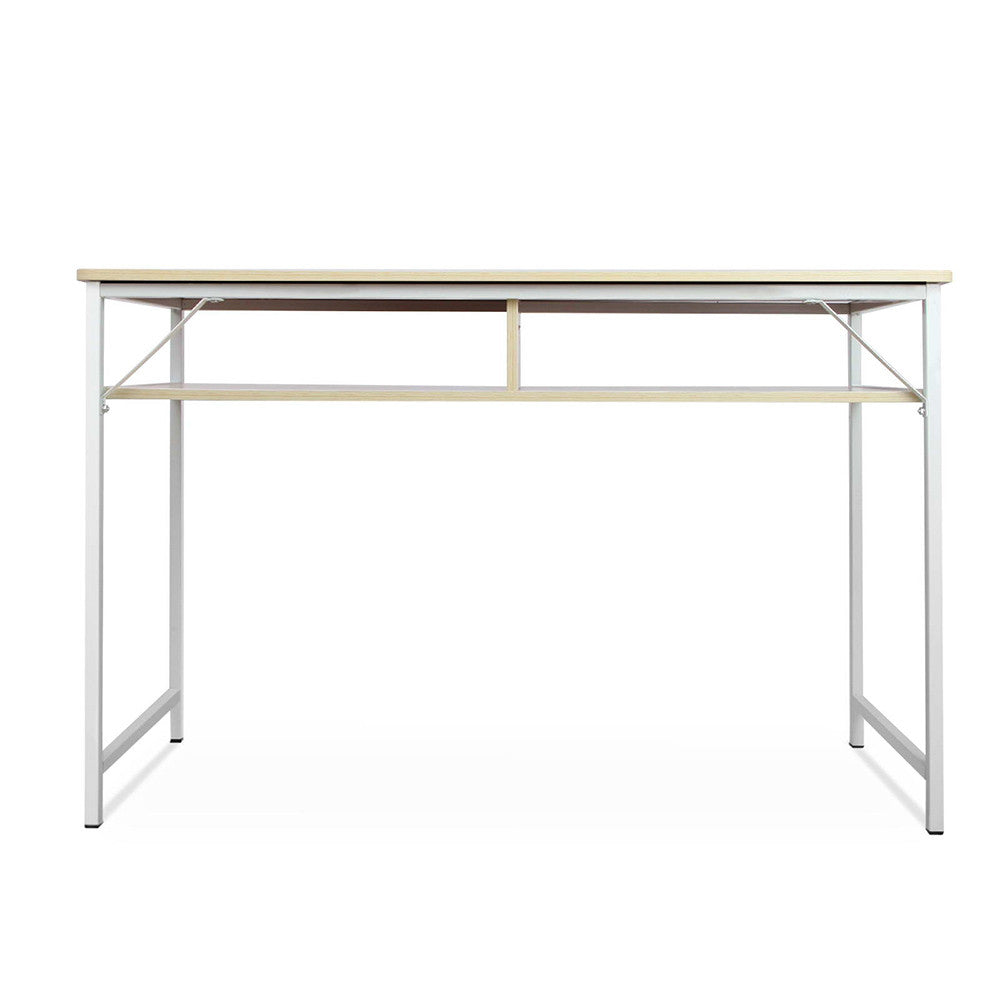 Study Work Desk Natural Wood – 77CM