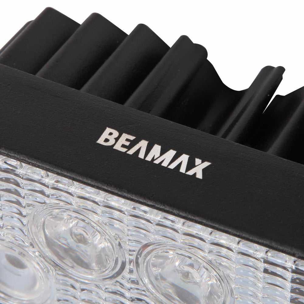 Set of 2 BEAMAX Square LED Work Lamp 27W