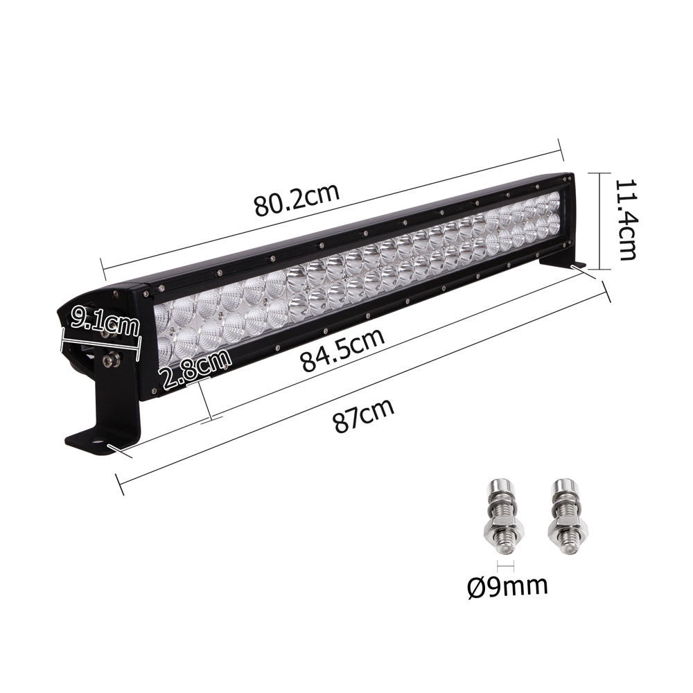 32 Inch Epistar Dual LED Spot 5W & Flood Light Bar 300W