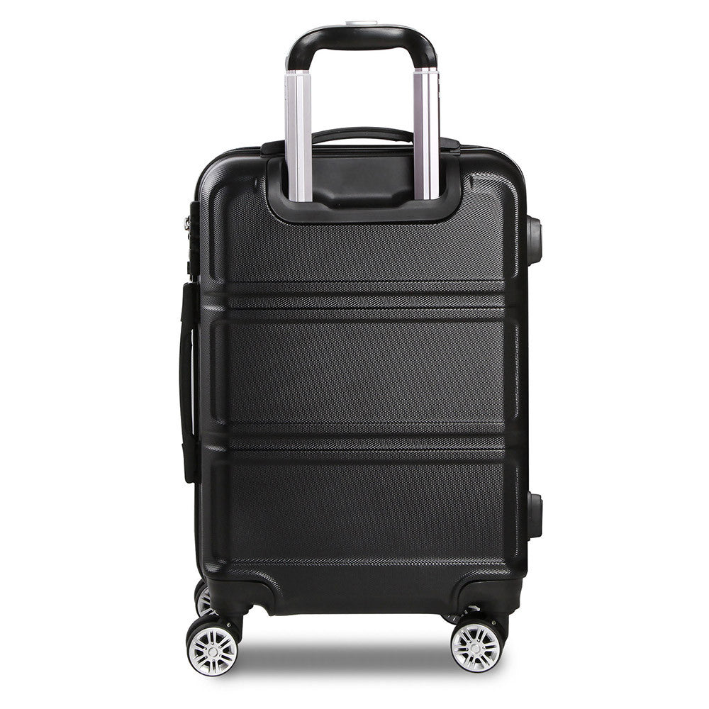 2pc Luggage Set 20" and 28" - Black