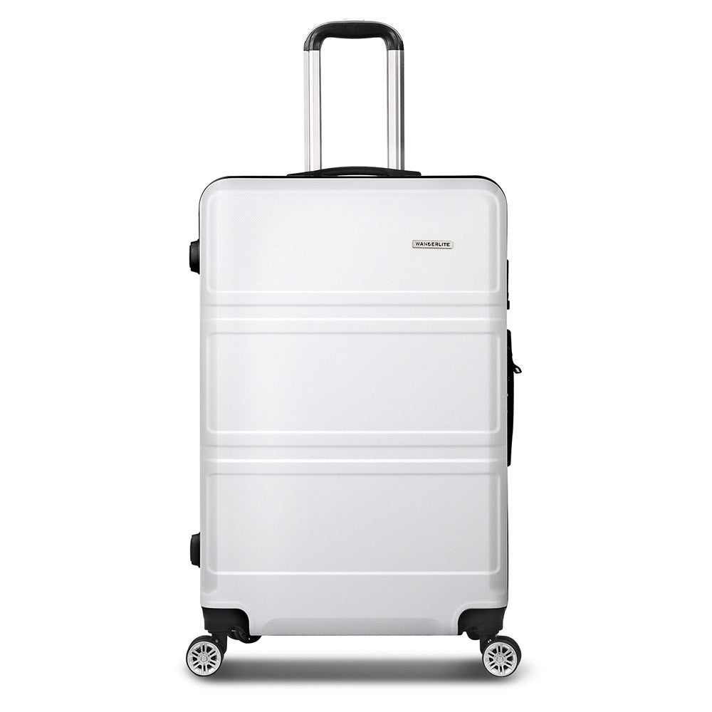 3pc Luggage Set 20, 24 and 28" – White