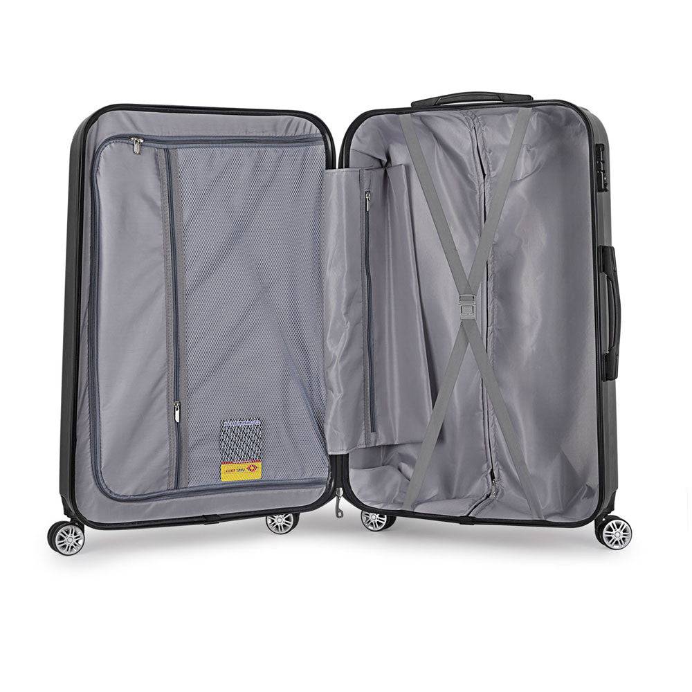 20"  Wanderlite Luggage Case  Black