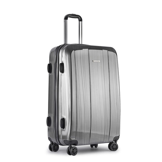 Hard Shell Travel Luggage with TSA Lock Grey