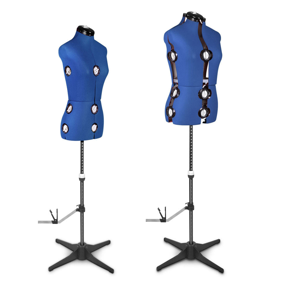 Adjustable Dressmaking Mannequin SZ8-14 - Blue