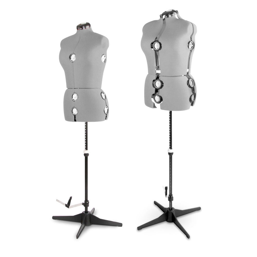 Adjustable Dressmaking Mannequin SZ14-20 - Grey