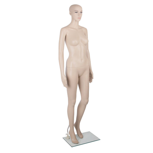 Full Body Female Mannequin Cloth Display Tailor Dressmaker Skin Tone 175cm