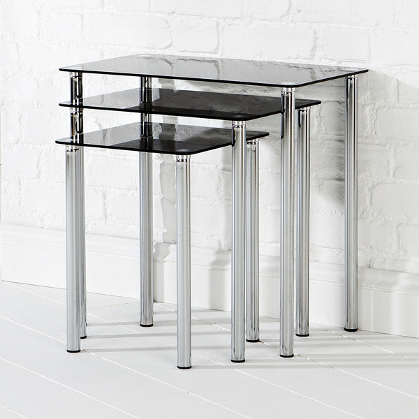 Amore Nest of Tables Black