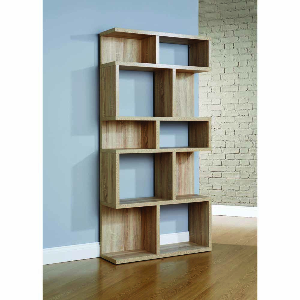 Pembroke Display Unit in 3D-effect Sonoma Oak Finish