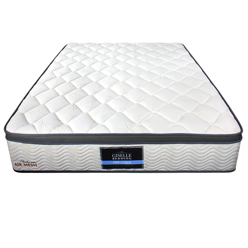 Euro Top Pocket Spring Bamboo Fabric Mattress Queen