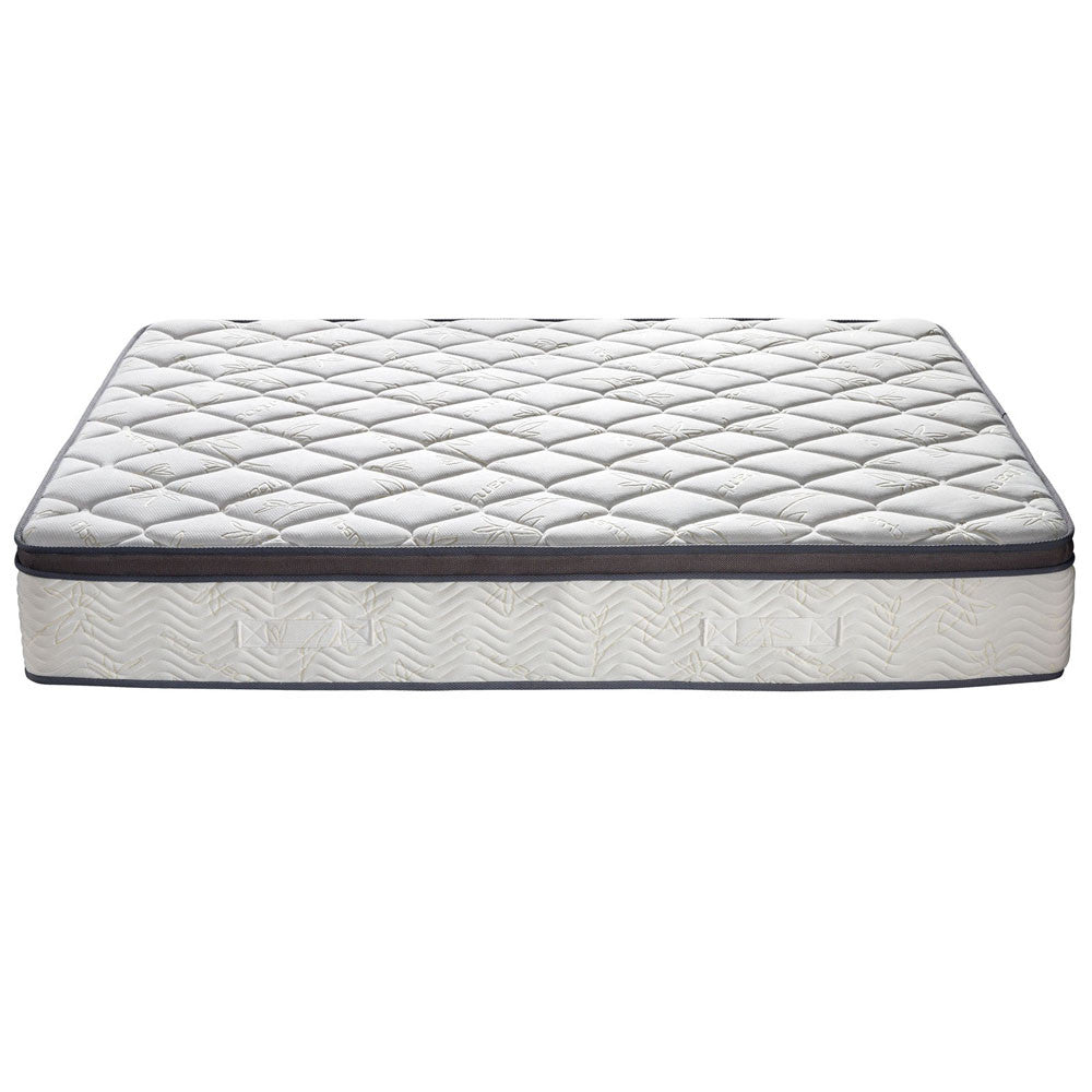 Euro Top Pocket Spring Bamboo Fabric Mattress Queen