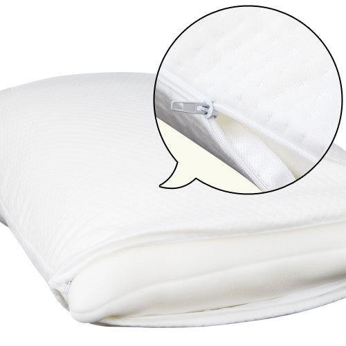 Set of 2 Deluxe Shredded Memory Foam Pillows