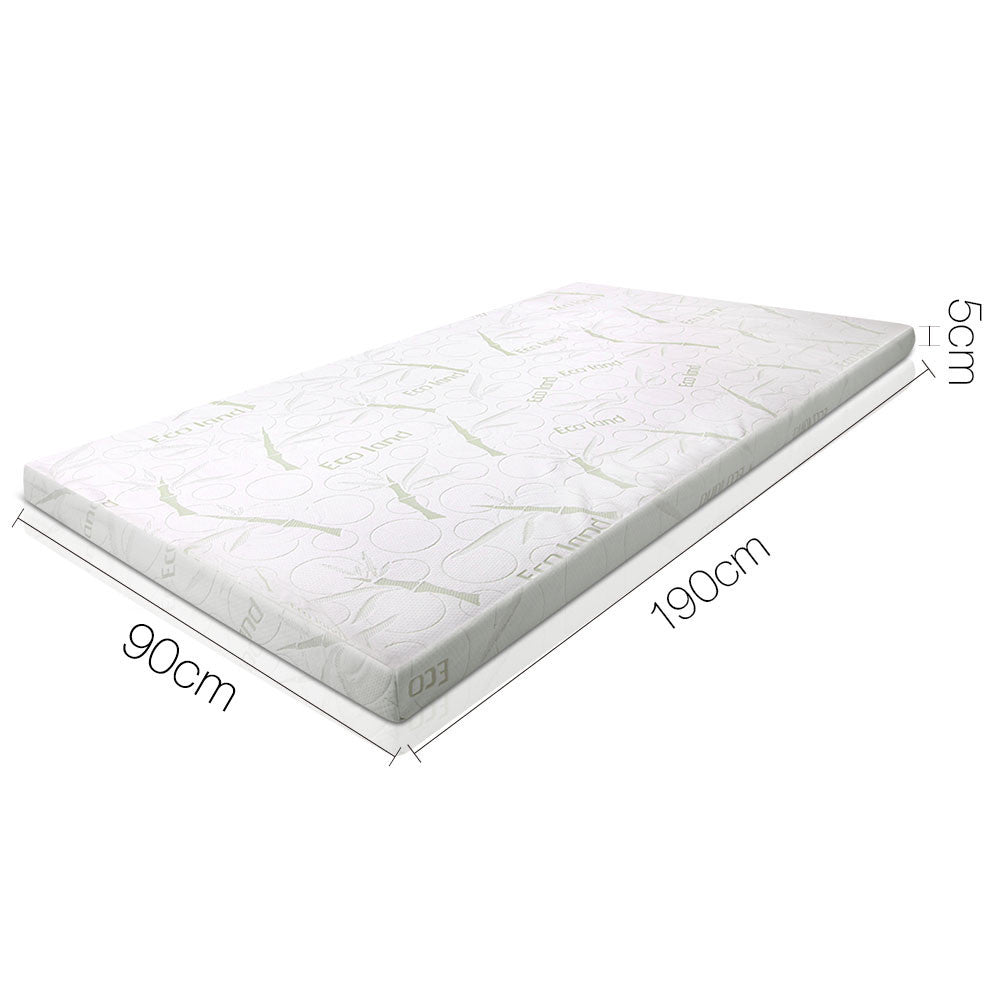 5cm Cool Gel Mattress Topper - Single