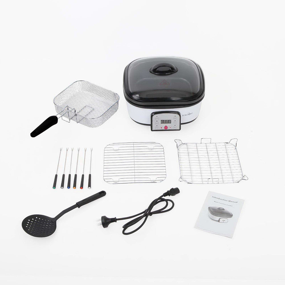 5 Star Chef Multi Cooker With Accessories