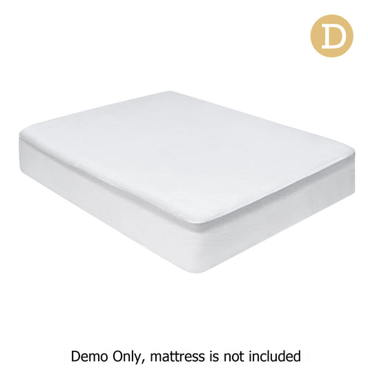 Waterproof Bamboo Mattress Protector - Double