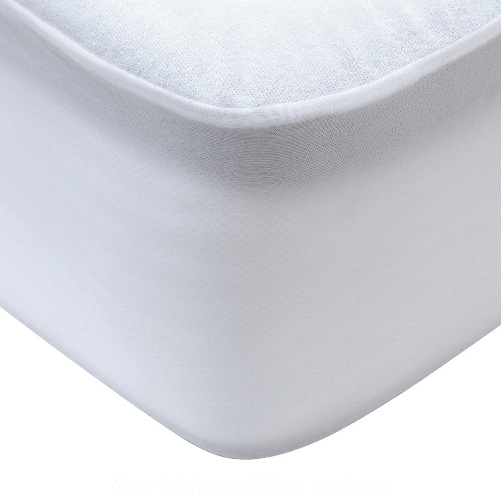 Waterproof Bamboo Mattress Protector - Double