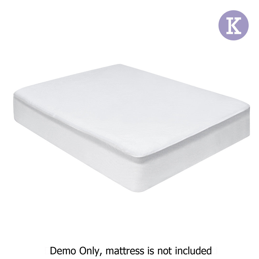 Waterproof Bamboo Mattress Protector - King