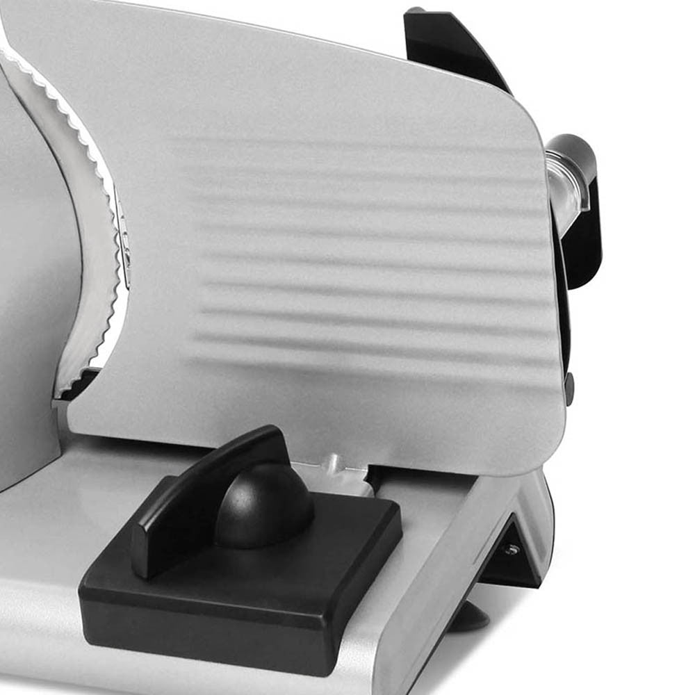 150W  Meat Slicer with Stainless Steel Blade - Silver