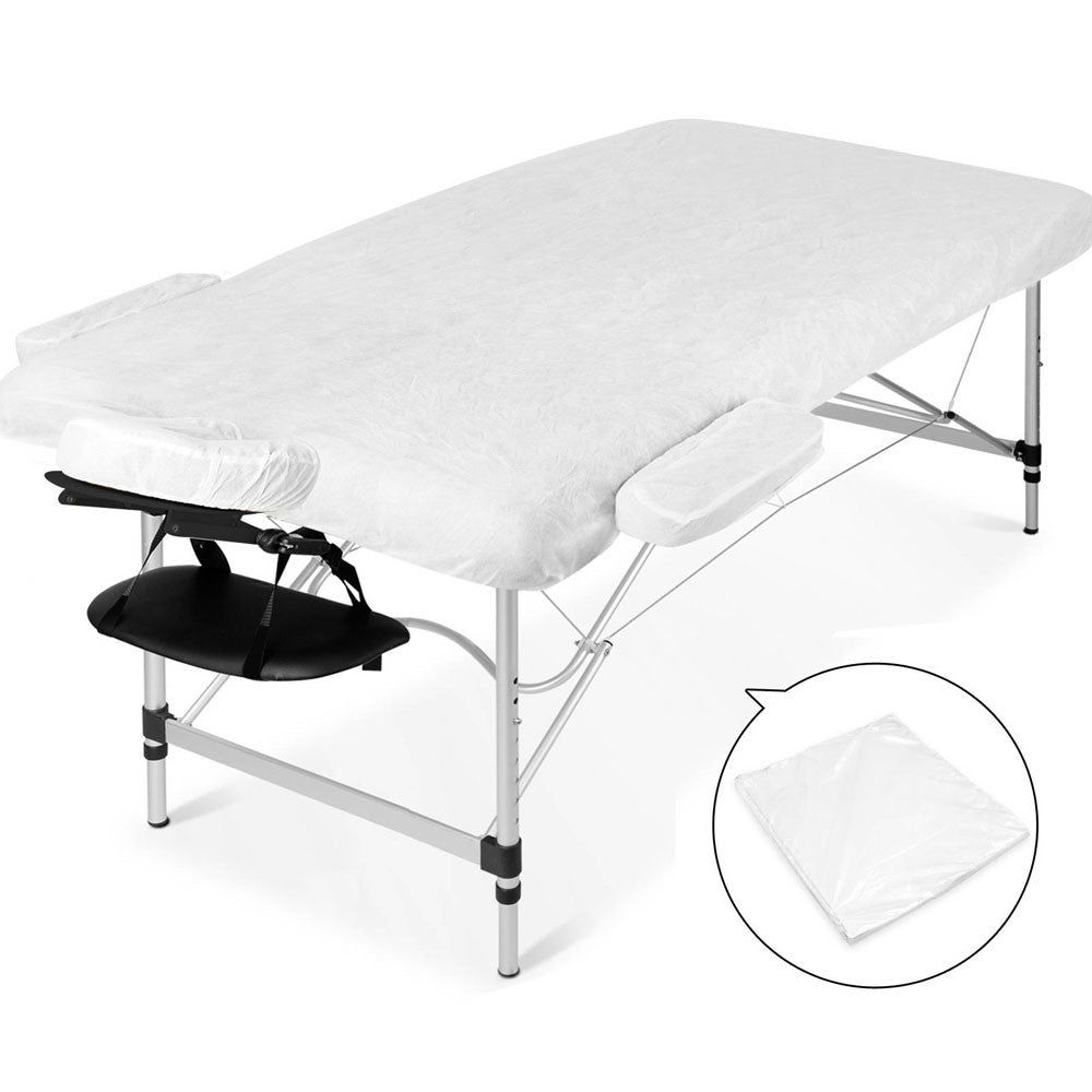 80cm Professional Aluminium Portable Massage Table - Black