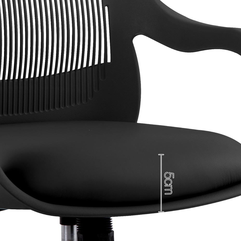 Modern Office Desk Chair  - Black