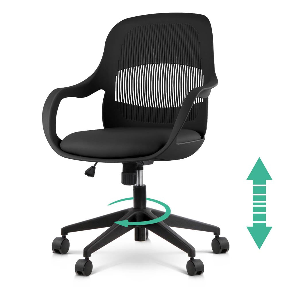 Modern Office Desk Chair  - Black