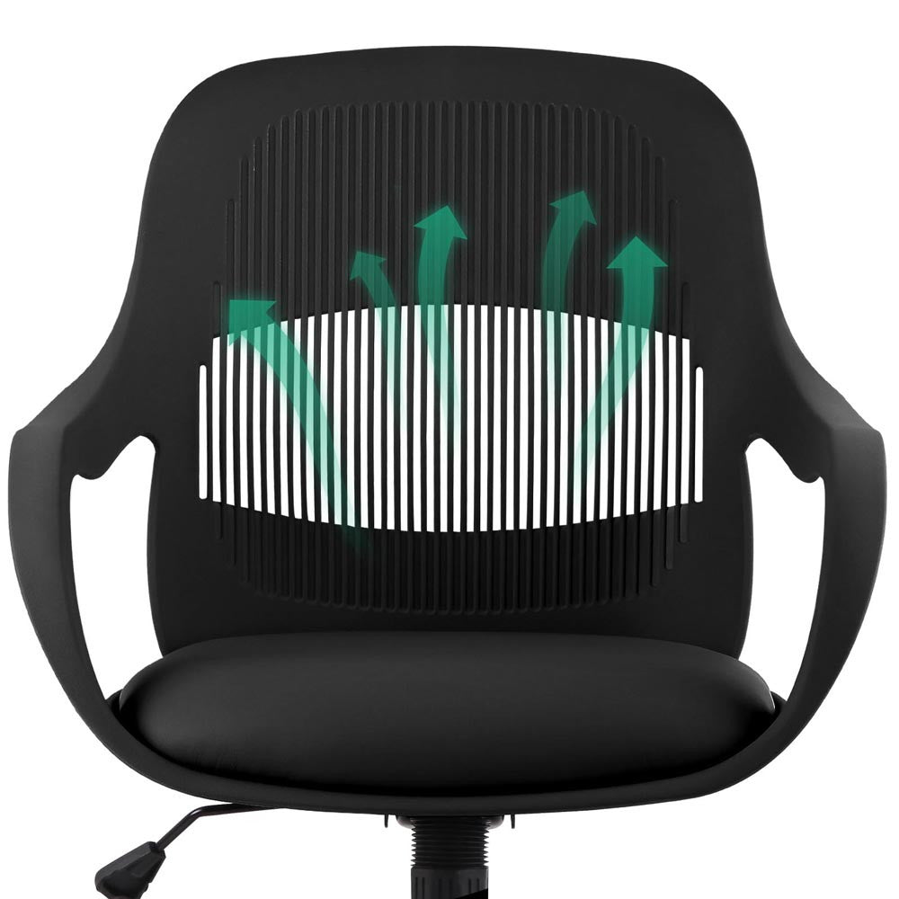 Modern Office Desk Chair  - Black