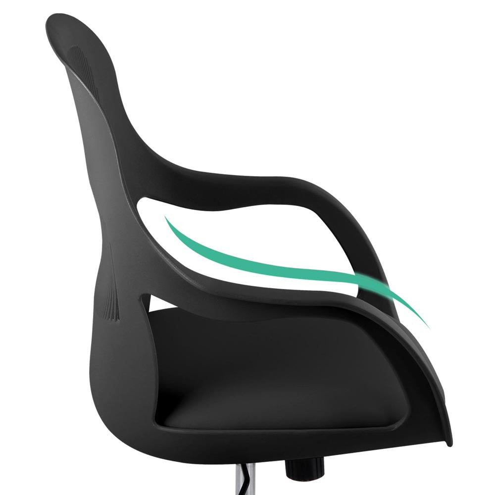 Modern Office Desk Chair  - Black