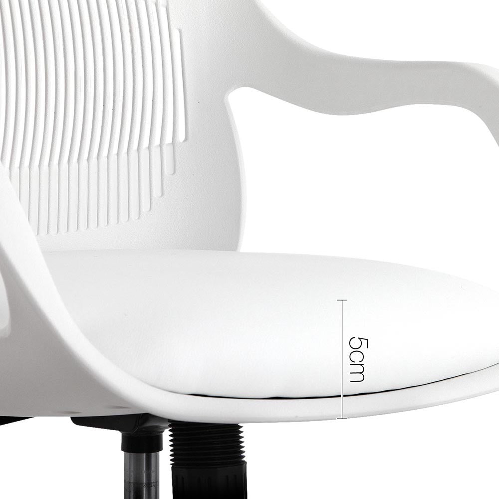 Modern Office Desk Chair  - White