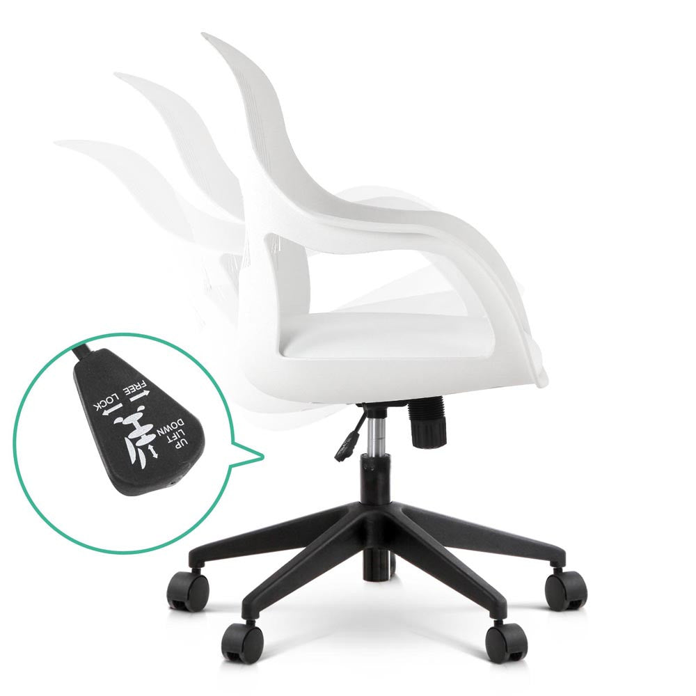 Modern Office Desk Chair  - White