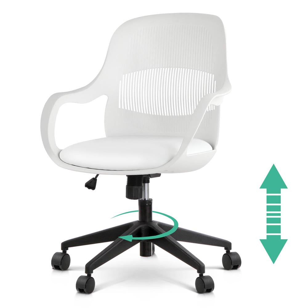 Modern Office Desk Chair  - White