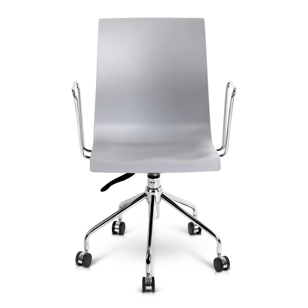 Modern Office Chair with Armrests Grey