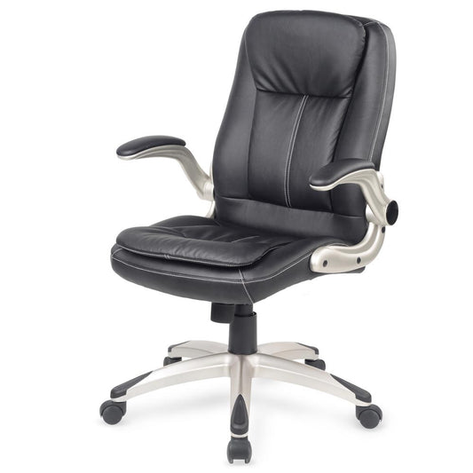 Executive PU Leather Office Computer Chair Black