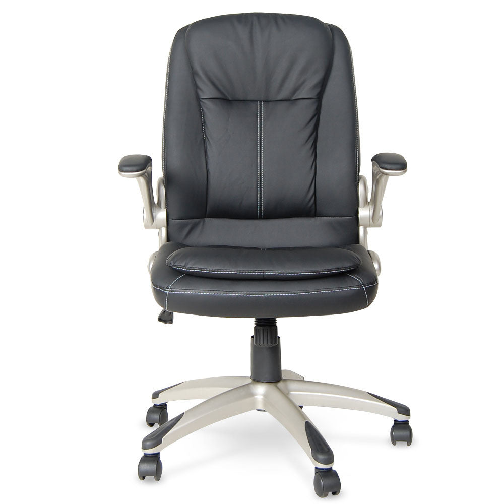 Executive PU Leather Office Computer Chair Black