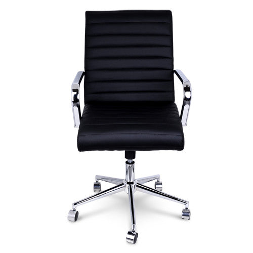 Executive PU Leather Office Computer Chair Black