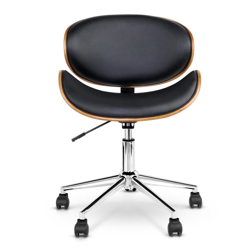 PU Leather Curved Office Chair