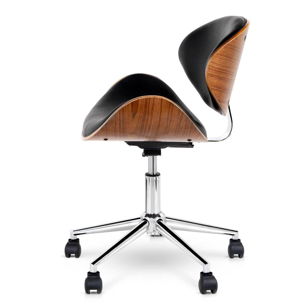 PU Leather Curved Office Chair